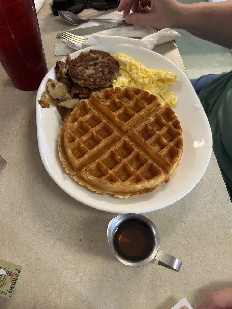 Waffle Breakfast Platter